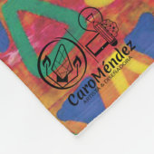 Ilustración de Mola2 フリースブランケット (角)