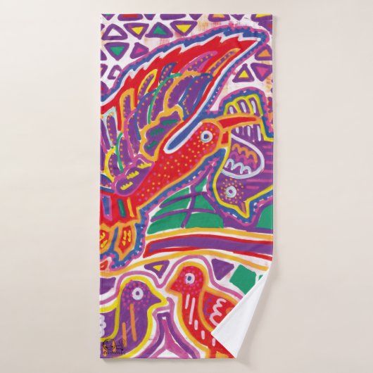 Ilustración de Mola3 バスタオル (バスタオル)