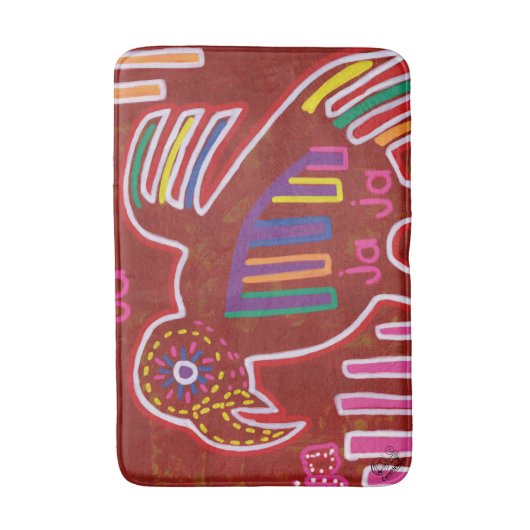 Ilustración de Mola4 バスマット (正面縦)