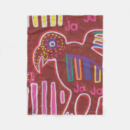 Ilustración de Mola4 フリースブランケット