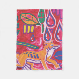 Ilustración de Mola6 フリースブランケット