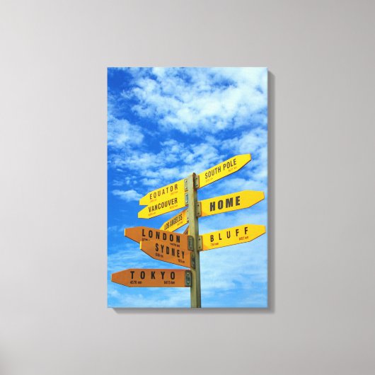 iLUV旅行16x24 キャンバスプリント (正面)
