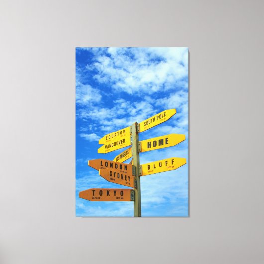 iLUV旅行32x48 キャンバスプリント (正面)