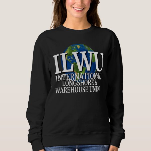 ILWU 国際沿岸倉庫組合 スウェットシャツ (正面)