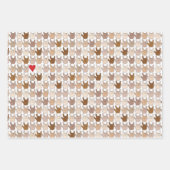 ILYハンズカラー ラッピングペーパーシート (正面)