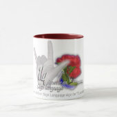 ILY ASL マグカップ (中央)