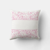 ILY Bloom - Custom Name ASL Design クッション (裏面)