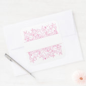 ILY Bloom - Custom Name ASL Design スクエアシール (封筒)