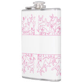 ILY Bloom - Custom Name ASL Design フラスク (左)