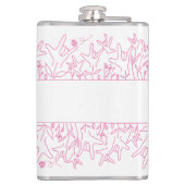 ILY Bloom - Custom Name ASL Design フラスク (裏面)