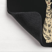 ILY CAT ASLハンドジェスチャーろう聴覚喪失待ち マウスパッド (コーナー)