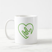 ILY, dad. コーヒーマグカップ (左)