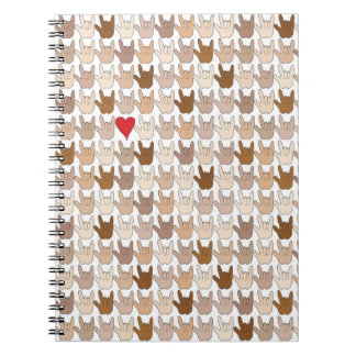 ILY Handsノートブック ノートブック