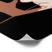 Ily Rabbit Asl Hand Gesture Deaf Hearing Loss Awar ポスター (角)