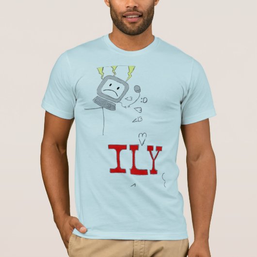 ILY Tシャツ (正面)