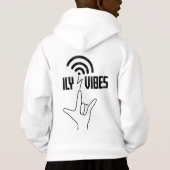 ILY Vibes - 手話デザイン (裏面)