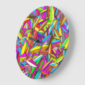 ilyaのkonyukhov (c)による葉 ラージ壁時計 (傾斜)