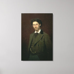 Ilya Efimovich Repin 1876年のポートレート キャンバスプリント