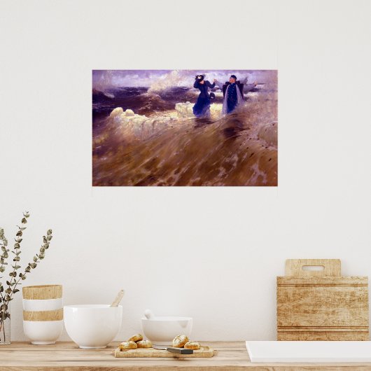 Ilya Repinによる自由 ポスター (キッチン)