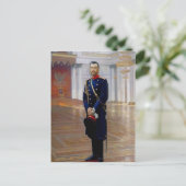 Ilya Repin – ニコライIIのポートレート ポストカード (スタンド正面)