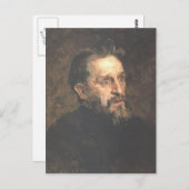 Ilya Repin – 画家のポートレートGrigory Myasoyedov ポストカード (正面/裏面)