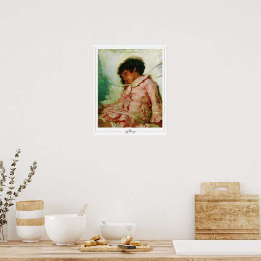 Ilya Repin Zeding Art Poster #15 ポスター (キッチン)