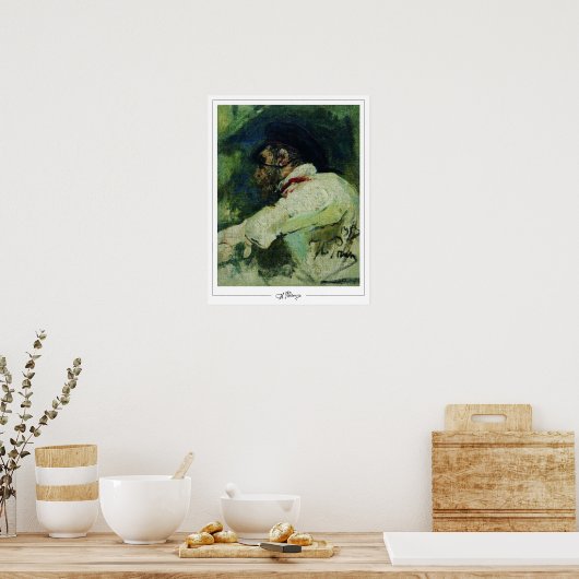 Ilya Repin Zeding Art Poster #17 ポスター (キッチン)