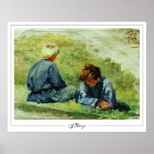 Ilya Repin Zeding Art Poster #22 ポスター (正面)