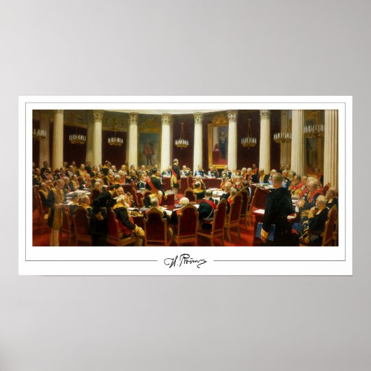 Ilya Repin Zeding Art Poster #31 ポスター (正面)