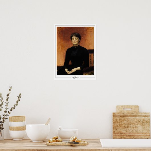 Ilya Repin Zeding Art Poster #34 ポスター (キッチン)