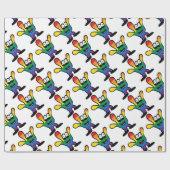 ILYrainbowFinal ラッピングペーパー (フラット)