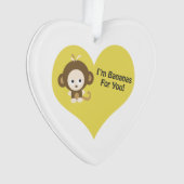 Imあなたのためのバナナ猿 オーナメント (正面)