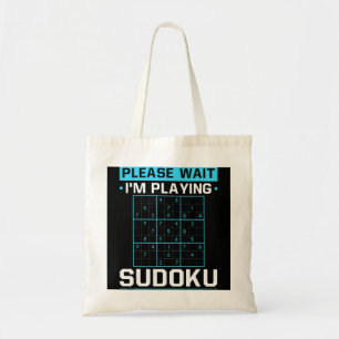 Imおもしろいの遊Sudoku Sudoku選手パズルゲーム トートバッグ