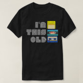 Imこの古いVHSフロッピーディおもしろいスクカセットのテープOl Tシャツ (デザイン正面)