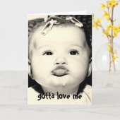 Imちょっと残念な挨拶状の古い写真 カード (黄色い花)