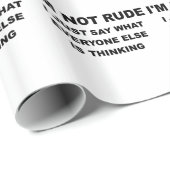 IMないRUDE.png ラッピングペーパー (ロールコーナー)