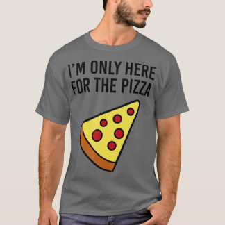Imのみピザグルメ おもしろい tシャツ