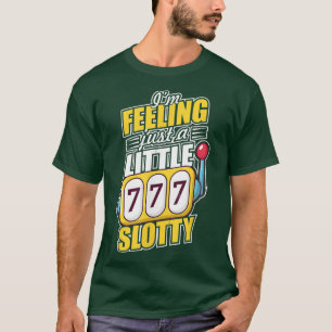 Imの感じスロットマシンカジノナイトガンブリ Tシャツ
