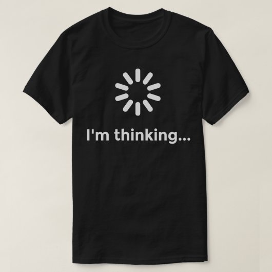 Imの考えギークおたくTechie Tシャツ (デザイン正面)