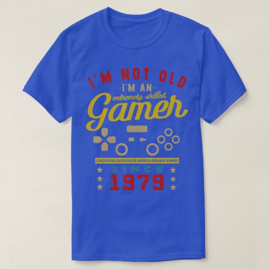 Imは古くないIm熟練した1979ビデオゲームGaming Tシャツ (デザイン正面)