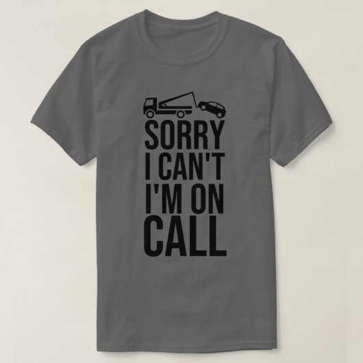 Imオン呼び出しトウトラックドライバー Tシャツ (デザイン正面)