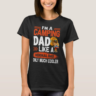 Imキャンプパパのような通常のパパだけ多くの Tシャツ