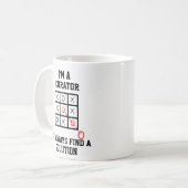 Imキュレーター私はいつもソリューションマグを見つける コーヒーマグカップ (正面左)