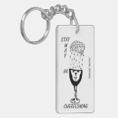 IMキーチェーンのオーバーフロー キーホルダー (正面左)