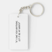 IMキーチェーンのオーバーフロー キーホルダー (裏面)