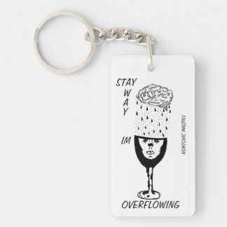 IMキーチェーンのオーバーフロー キーホルダー