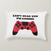 Imゲーマーが聞こえおもしろいない アクセントクッション (裏面)