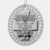 Imナースカスタムナースオーナメント セラミックオーナメント (左)