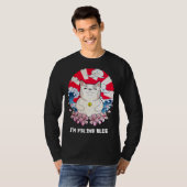 Imネコ猫ネコ猫ユーモア猫ママ2 Tシャツ (正面フル)