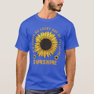 ImハッピーゴーラッキーレイのFreaking SunShineレトロ Tシャツ